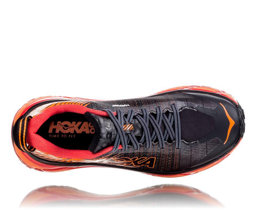 Hoka One One Trailove Tenisky Damske Čierne/Červené - EVO Mafate 2 - 05286-GVLB